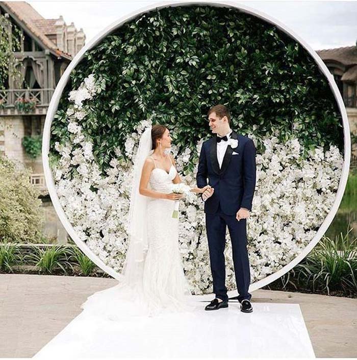 Romantic Arch - flower walls for your wedding 20181203 0347 image