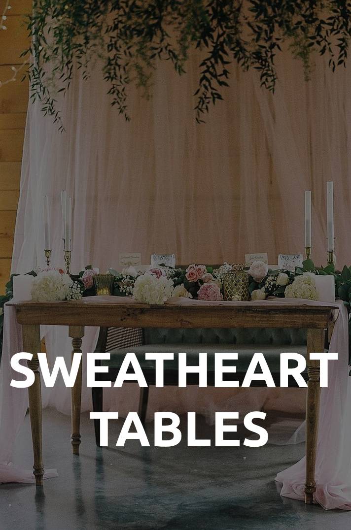 TABLES - sweatheart tables image